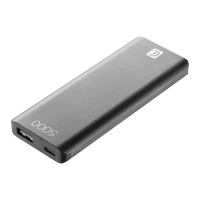 Acumulator extern Cellularline FreePower Slim 5000, 5mAh, Negru