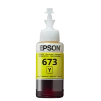 Контейнер с чернилами Epson T673, 70мл, Желтый
