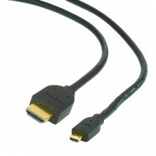 Cablu Video Cablexpert CC-HDMID-6, HDMI (M) - micro-HDMI (M), 1.8 m, Negru