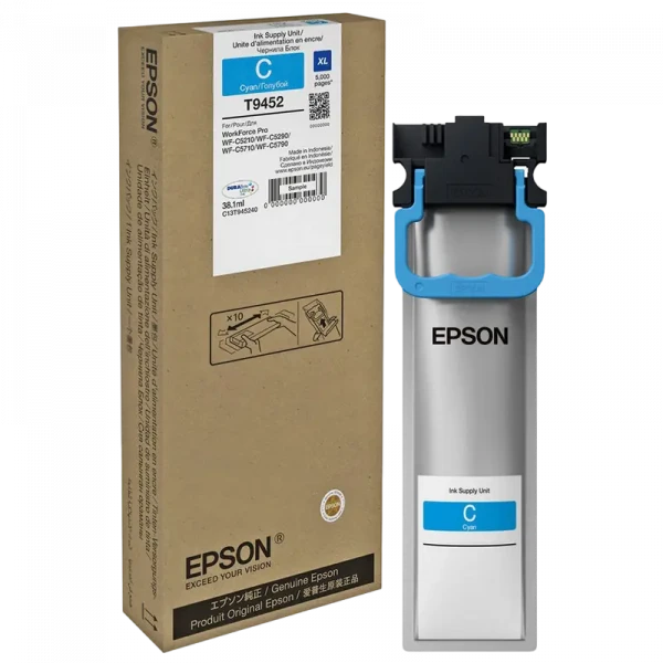 Контейнер с чернилами Epson T94, 38мл, Голубой