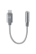 Audio Adaptor Cellularline Aux Adapter Audio, 3.5mm 3-pin (F)/Lightning, 0,1m, Gri
