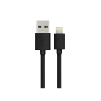 Cablu încărcare și sincronizare Xpower Lightning cable, Flat, USB Type-A/Lightning, 1m, Negru