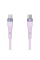 Cablu de încărcare Nillkin Type-C to Type-C Cable, Flowspeed, USB Type-C/USB Type-C, 1,2m, Violet
