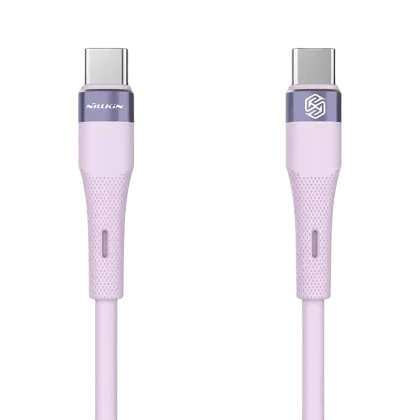 Зарядный кабель Nillkin Type-C to Type-C Cable, Flowspeed, USB Type-C/USB Type-C, 1,2м, Фиолетовый