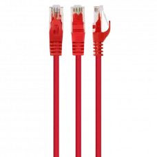Patch cord Cablexpert PP6U-0.5M/R, Cat6 UTP, 0,5m, Roșu