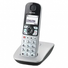 Telefon DECT Panasonic KX-TGE510, Argintiu
