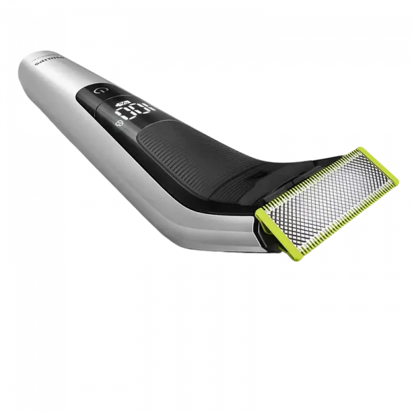 Trimmer pentru bărbați Philips OneBlade Pro QP6520/20, Negru | Argintiu