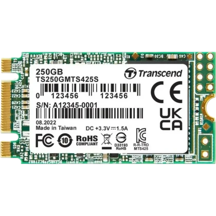 Накопитель SSD Transcend 425S, 250Гб, TS250GMTS425S