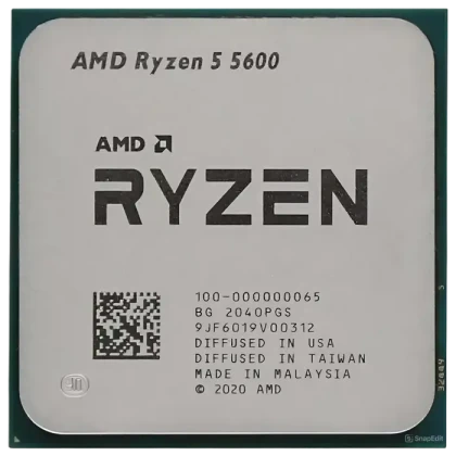 Procesor AMD Ryzen 5 5600, Fără grafică integrată, Wraith Stealth | Tray