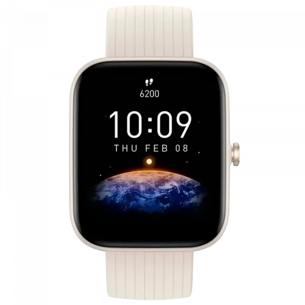 Ceas inteligent Xiaomi Amazfit Bip 3 Pro, 44mm, Bej