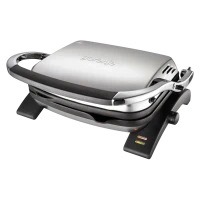 Электрический Гриль Gorenje CONTACT GRILL KR1800EPRO, 1800Вт, Серебристый
