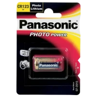Батарейки Panasonic CR-123AL, CR123A, 1шт.