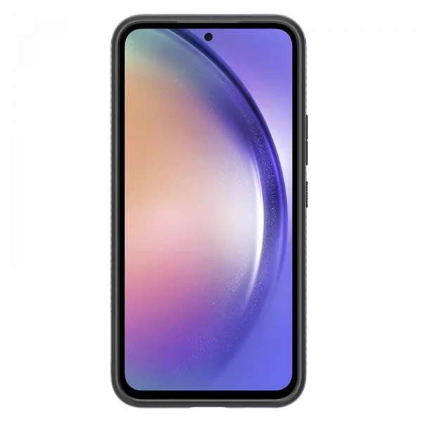 Husă Spigen Samsung A54, Liquid Air, Negru Mat