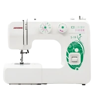Швейная машина JANOME S-19, Бело-Зеленый