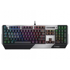 Tastatură Bloody B865R, Cu fir, Negru/Argintiu