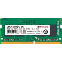 Оперативная память Transcend JM2666HSG-8G, DDR4 SDRAM, 2666 МГц, 8Гб