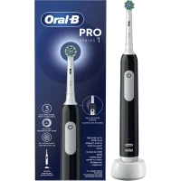 Электрическая зубная щетка Braun Oral-B Pro 1, Чёрный