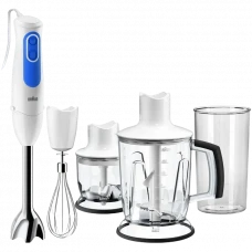 Погружной блендер BRAUN MQ3045WH, Белый Синий
