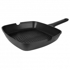 Tigaie-grill Rondell RDA-1204, 28cm, Negru