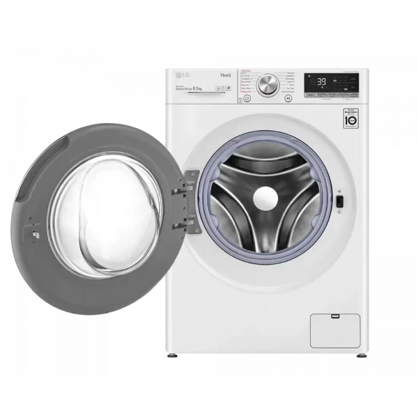 Mașină de spălat LG F2WV7S8S2E, 8,5kg, Alb
