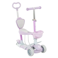 Детский 3-колесный самокат Kikka Boo BonBon, Сиреневый