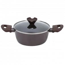 Cratiță RESTO 93018, 2.5L, 20cm, Cafeniu