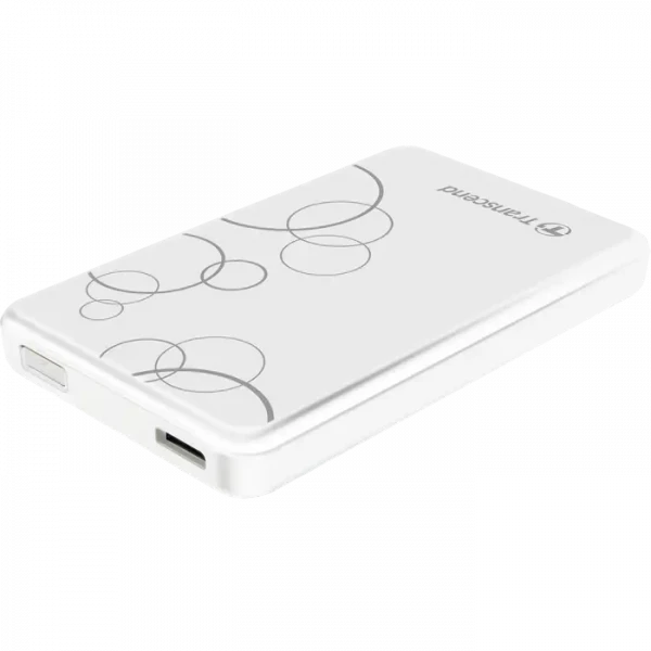 HDD portabil extern Transcend StoreJet 25A3, 2 TB, White (TS2TSJ25A3W)