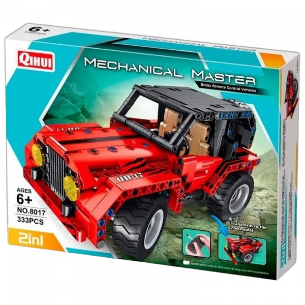 Constructor cu telecomandă XTech 2 Cars