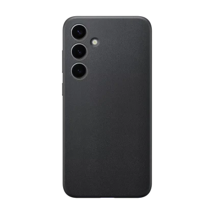 Husă Samsung Vegan Leather Case Galaxy S24+, Negru