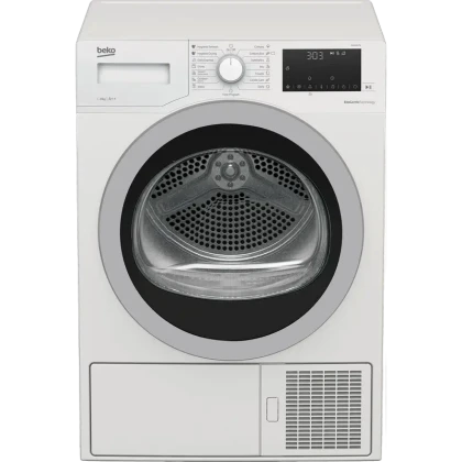 Uscător de rufe Beko DS8439TX, 8kg, Alb