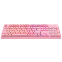 Tastatură Havit KB871L, Cu fir, Roz