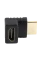 Adaptor Video Cablexpert A-HDMI270-FML, HDMI (M) - HDMI (F), Negru