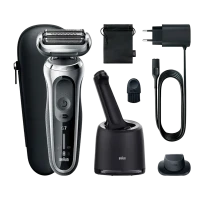 Электробритва мужская Braun 71-S7200cc, Серебристый