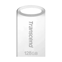 USB Flash накопитель Transcend JetFlash 710, 128Гб, Серебристый