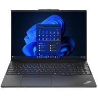 Laptop Business 16 Lenovo ThinkPad E16 Gen 2, Negru, Intel Core Ultra 7 155H, 16GB/1024GB, Fără SO