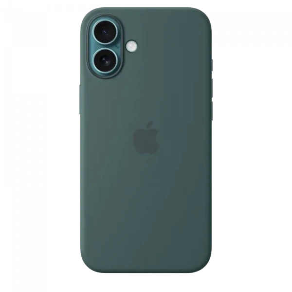 Чехол Apple iPhone16 Plus Silicone Case with MagSafe, Lake Green