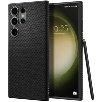 Чехол Spigen Samsung S23 Ultra, Liquid Air, Матовый черный