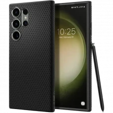 Husă Spigen Samsung S23 Ultra, Liquid Air, Negru mat