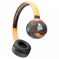 Căști Cellularline Music Sound, Negru/Portocaliu
