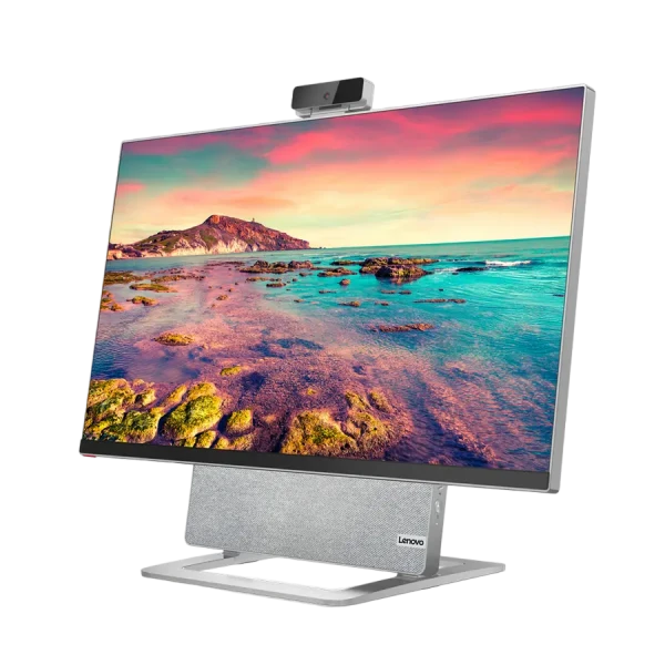 Computer All-in-One Lenovo YOGA AIO 7 27ACH6, 27, AMD Ryzen 7 5800H, 32GB/1000GB, Fără SO, Argintiu