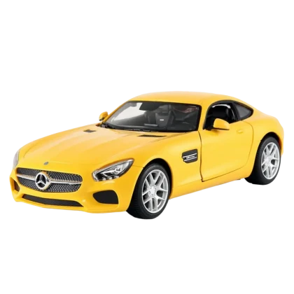 Радиоуправляемая игрушка Rastar Mercedes AMG GT, 1:14, Жёлтый (74000)