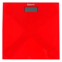 Электронные напольные весы Saturn ST-PS0294 , Красный
