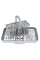 Mașină de spălat vase Hotpoint-Ariston HSIC 3T127 C, Alb