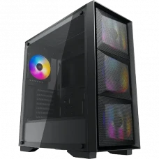 Carcasă PC Deepcool MATREXX 50 MESH 4FS, Midi-Tower, ATX PS2 , Negru