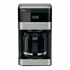 Cafetiera cu picurare Braun KF 7120 BK, 1000W, Negru | Oţel inoxidabil