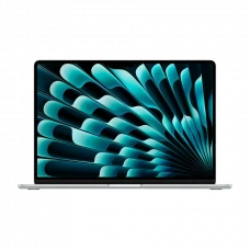 Ноутбук 15,3 Apple MacBook Air A2941, Серебристый, M2 with 8-core CPU and 10-core GPU, 8Гб/256Гб, macOS Ventura