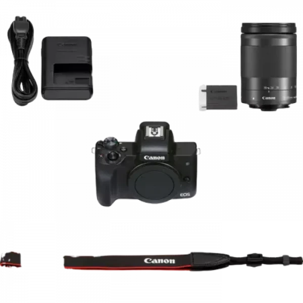 Aparat Foto Mirrorless Canon EOS M50 Mark II & EF-M 18-150mm f/3.5-6.3 IS STM KIT