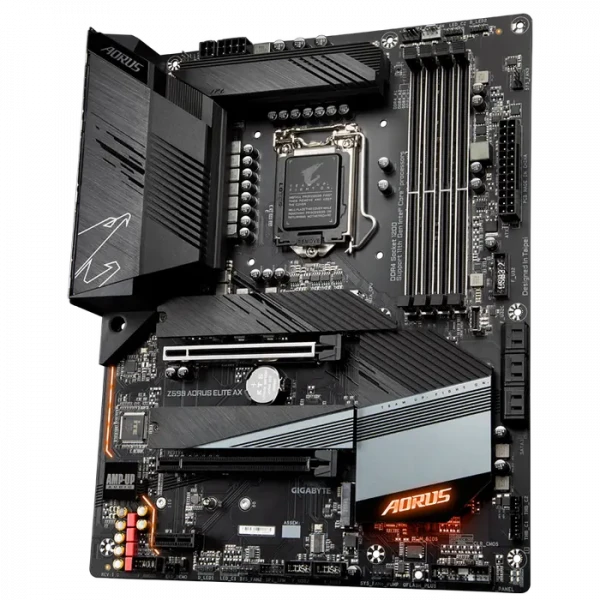 Материнская плата Gigabyte Z590 AORUS ELITE AX, LGA1200, Intel Z590, ATX