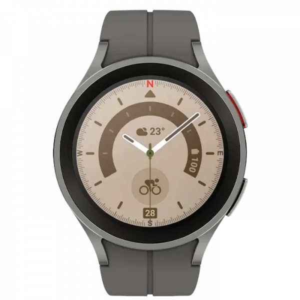 Ceas inteligent Samsung Galaxy Watch 5 Pro, 45mm, Titaniu Gri