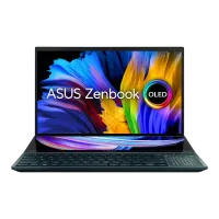 Ноутбук 15,6 ASUS Zenbook Pro Duo 15 OLED UX582HM, Celestial Blue, Intel Core i7-11800H, 16Гб/1024Гб, Windows 11 Pro